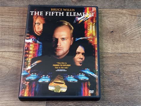 The Fifth Element Dvd Bruce Willis Milla Jovovich Etsy