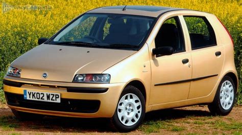 Fiat Punto 1 9 JTD Scheda Tecnica 1999 2002 Prestazioni Dimensioni