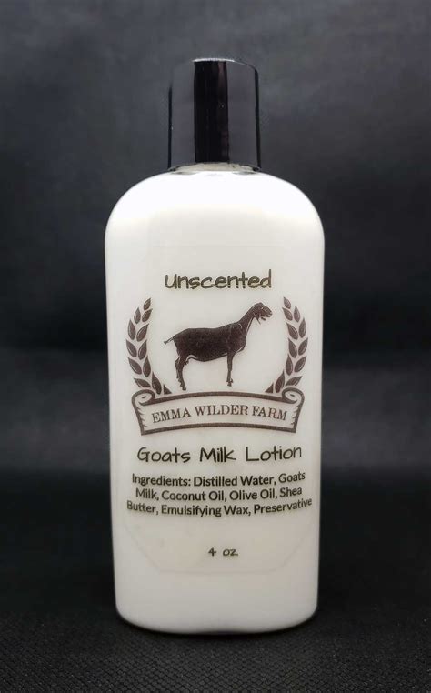 Unscented Goat Milk Lotion Emma Wilder Farm