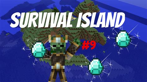 Minecraft Hardcore Survival Island Mining Diamonds Youtube