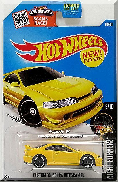 Hot Wheels Custom Acura Integra Gsr Night Burnerz Contemporary