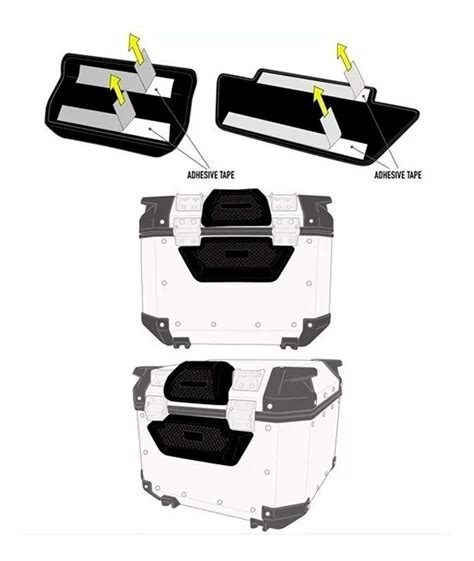 Respaldo Back Rest Para Baul Kappa Aluminio K Venture Mercado Libre