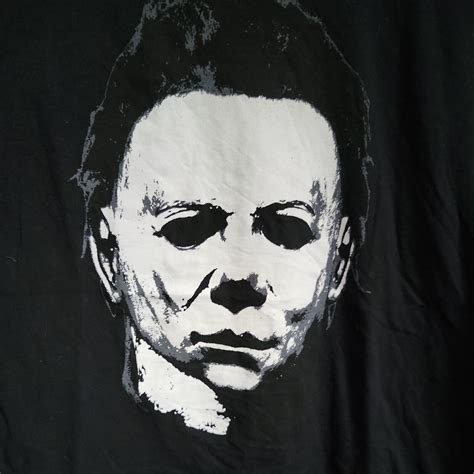 Rock Rebel Michael Myers Halloween Ii Adult Black T S Gem