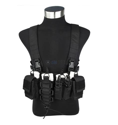 Colete T Tico Tmc D Mittsu Chest Rig Preto