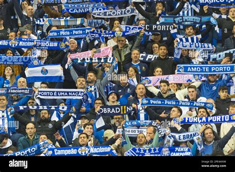 Porto FC fans during the UEFA Champions League, Round of 16, 2nd leg ...