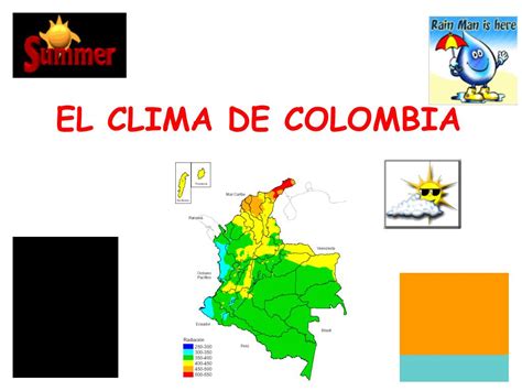 Ppt El Clima De Colombia Powerpoint Presentation Free Download Id