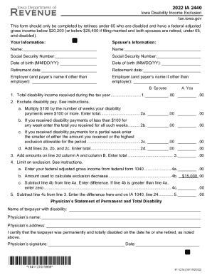 Form Ia Dor Ia Fill Online Printable Fillable Blank