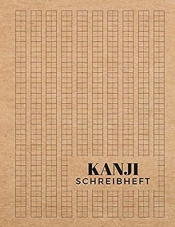 Kanji Schreibheft Genkouyoushi Papier Um Das Japanische Alphabet