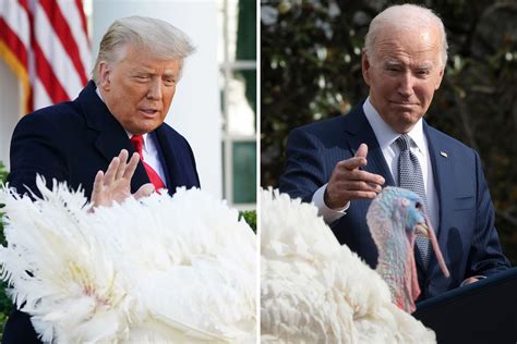 Joe Biden's Thanksgiving Day Message Compared to Donald Trump's - Newsweek