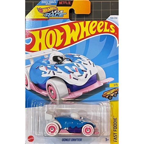 風火輪 Hot Wheels N P NETFLIX 影集 甜甜圈車 DONUT DRIFTER 蝦皮購物