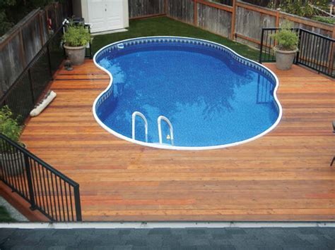 Radiant Semi Inground Pools