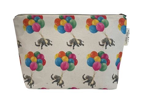 Wildlife In Flight Elephant Party Toiletry Bag Salamander Africa