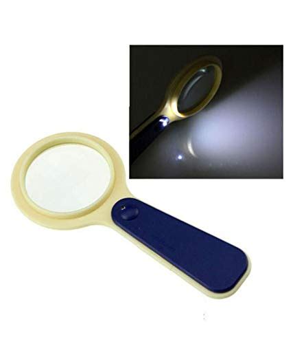 Vr Creatives Magnifying Glass Led Illuminant 5x Magnification Hand Held Magnifingmagnifying