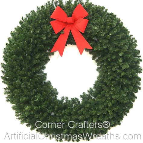 Inch Christmas Wreath Without Lights Cornercrafters Xmas