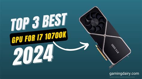 Best Gpu For I K Youtube