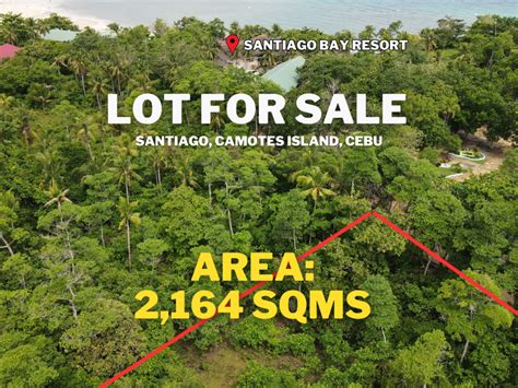 Lot For Sale Near Santiago White Sand Beach And Santiago Bay Garden