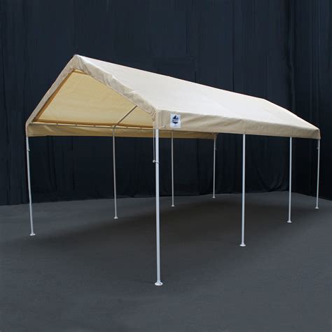 King Canopy Universal Canopy 10x20 8 Leg Tan