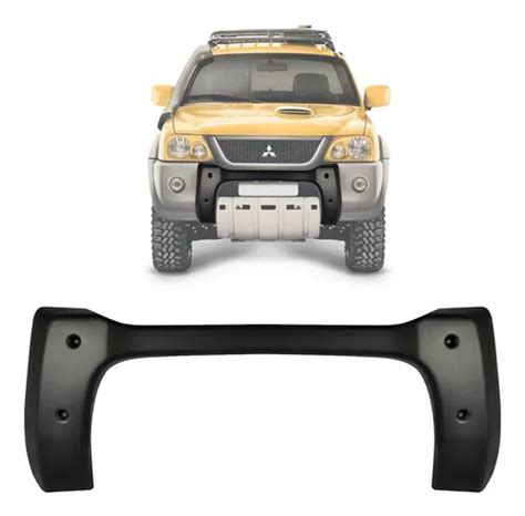 Overbumper Front Bumper Preto L200 Sport Outdoor Savana 2010