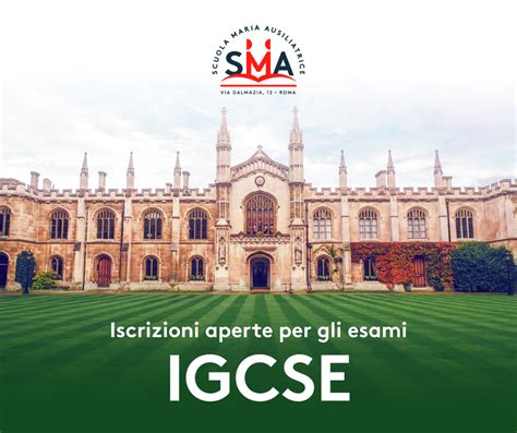 Iscrizione Agli Esami Igcse Scuola Maria Ausiliatrice Roma