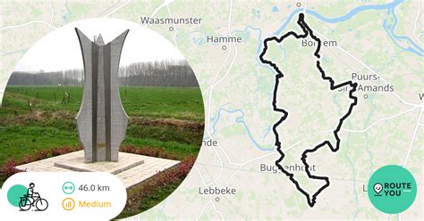 Bornem Lippelo Bos Buggenhout Bos Scheldeland Recreatieve Fietsroute