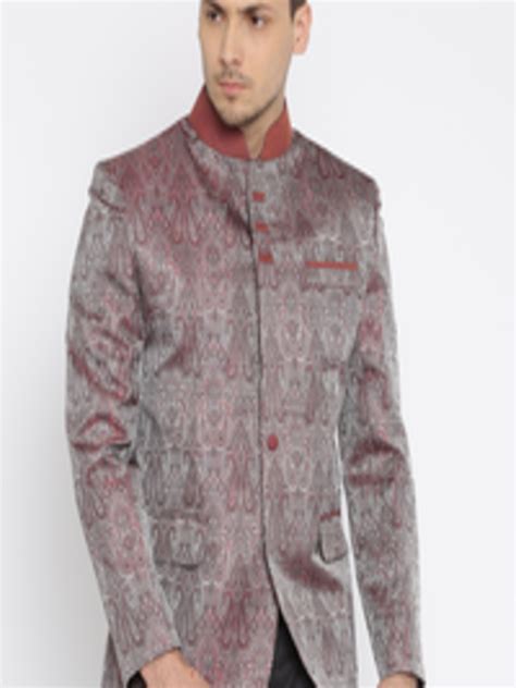 Buy Raymond Ethnix Grey Ethnic Blazer - Blazers for Men 1619125 | Myntra