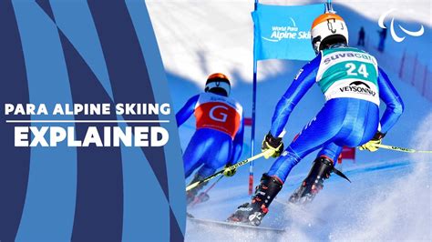 Para Alpine Skiing Explained Paralympic Games YouTube