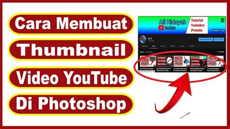 Cara Membuat Thumbnail Video Youtube Di Photoshop Terbaru YouTube