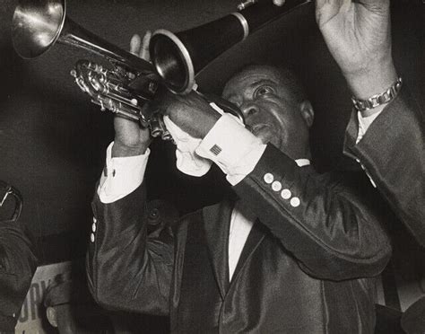 Lisette Model | Louis Armstrong playing trumpet (1954-56) | Available ...