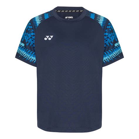 Yonex T Shirt Navy Blue Badminton Shop