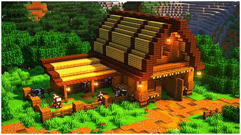 Minecraft Tutorial Como Construir Um Curral Para Vacas No Minecraft