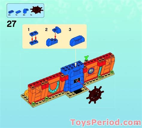 LEGO Bikini Bottom Undersea Party Instructions And Parts List