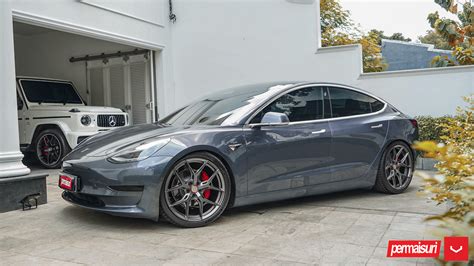 Tesla Model Hybrid Forged Series Hf Vossen Wheels