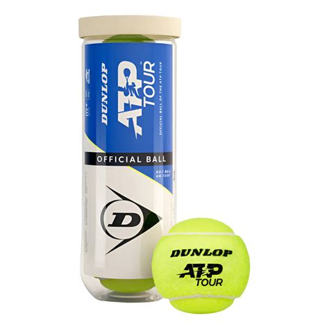 Bola De Tenis Preço - Bola De Tênis Dunlop Atp Tour X 3 Amarelo | Shopee Brasil