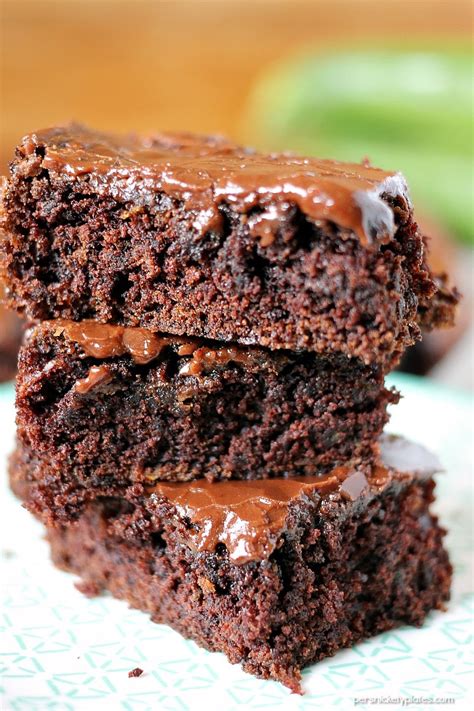 Zucchini Brownies Vegan Dairy Free But Youd Never Know