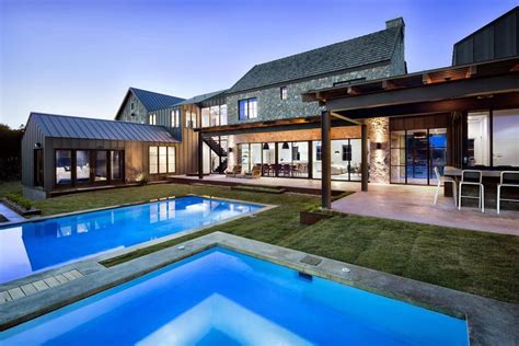 Home Adore On Pool House Designs Rustic House Modern Farmhouse