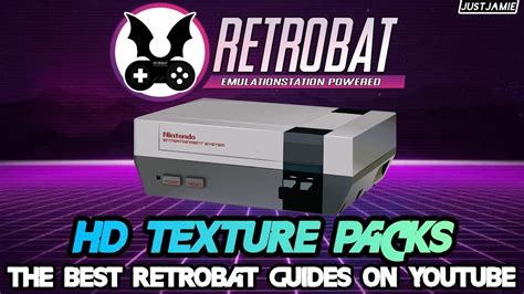 RetrobatNES HD Custom Texture Packs Setup 2024 Retrobat Nes