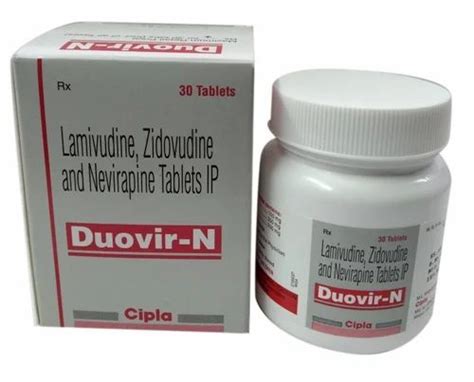 Cipla Duovir N Tablet Tablets Treatment Hiv Infection At Rs