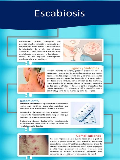 Escabiosis Infografia Pdf