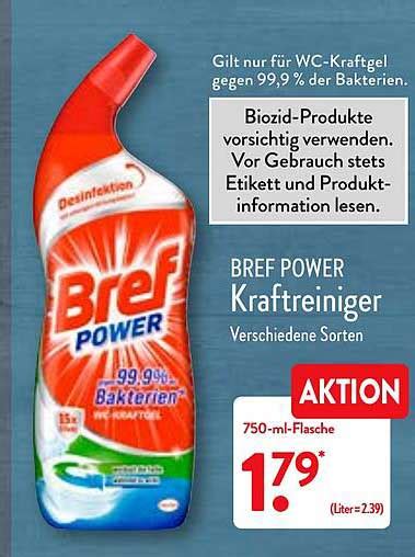 Bref Power Kraftreiniger Angebot Bei ALDI Nord 1Prospekte De