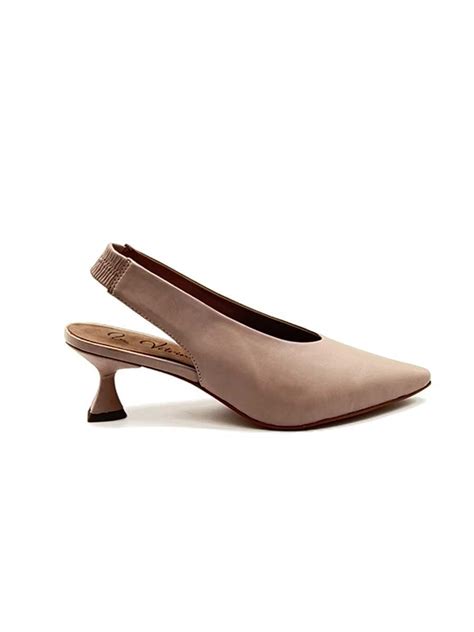 Flavia Slingback In Nappa Nude Giorgia Spagnoletto Shoes