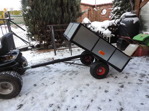 Przyczepka Do Traktorka Quda Z Wywrotem Stara Kiszewa Olx Pl