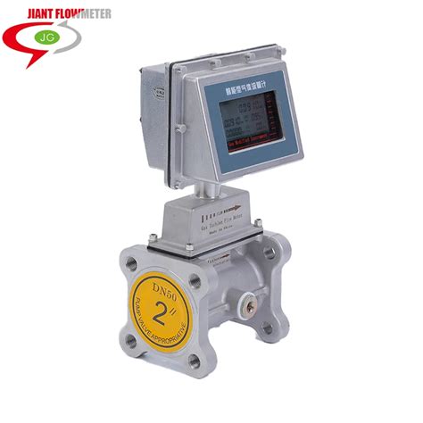 Digital Stainless Material 4 20ma Digital Gas Turbine Flowmeter Air