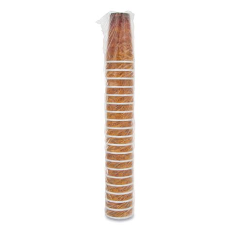 Dart 20U16ESC Foam Hot Cold Cups 20 Oz Brown Black AllianceSupply