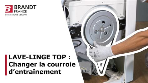 Comment Changer La Courroie Dun Lave Linge Top YouTube