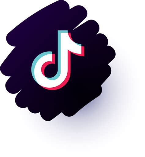 Tik Tok Logo Glitch Icon 47815752 Png