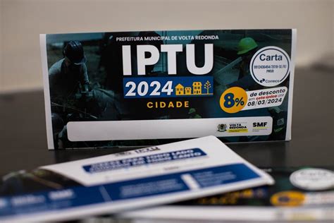 Volta Redonda começa a entrega dos carnês de IPTU