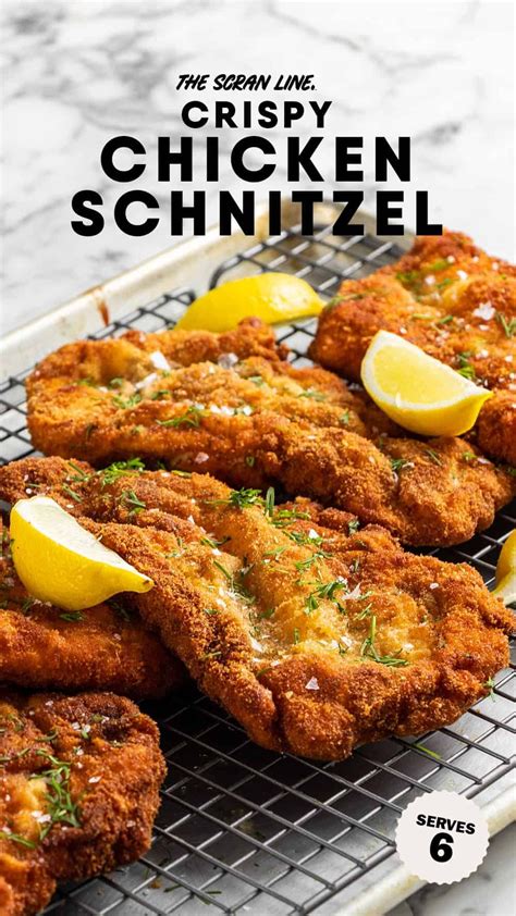 Crispy Chicken Schnitzel Recipe In 2024 Schnitzel Recipes Chicken Schnitzel Chicken