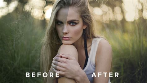 How To Edit Golden Hour Portraits Lightroom Tutorial — Digital Film