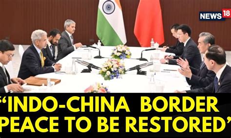 Sco Summit India And China Will Double Efforts To Restore Border