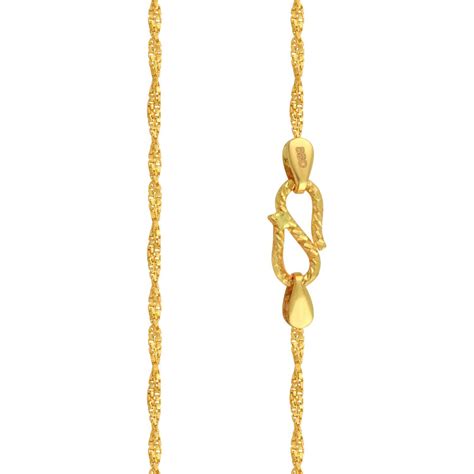 Buy Malabar Gold Chain Nbjchn073 For Women Online Malabar Gold And Diamonds